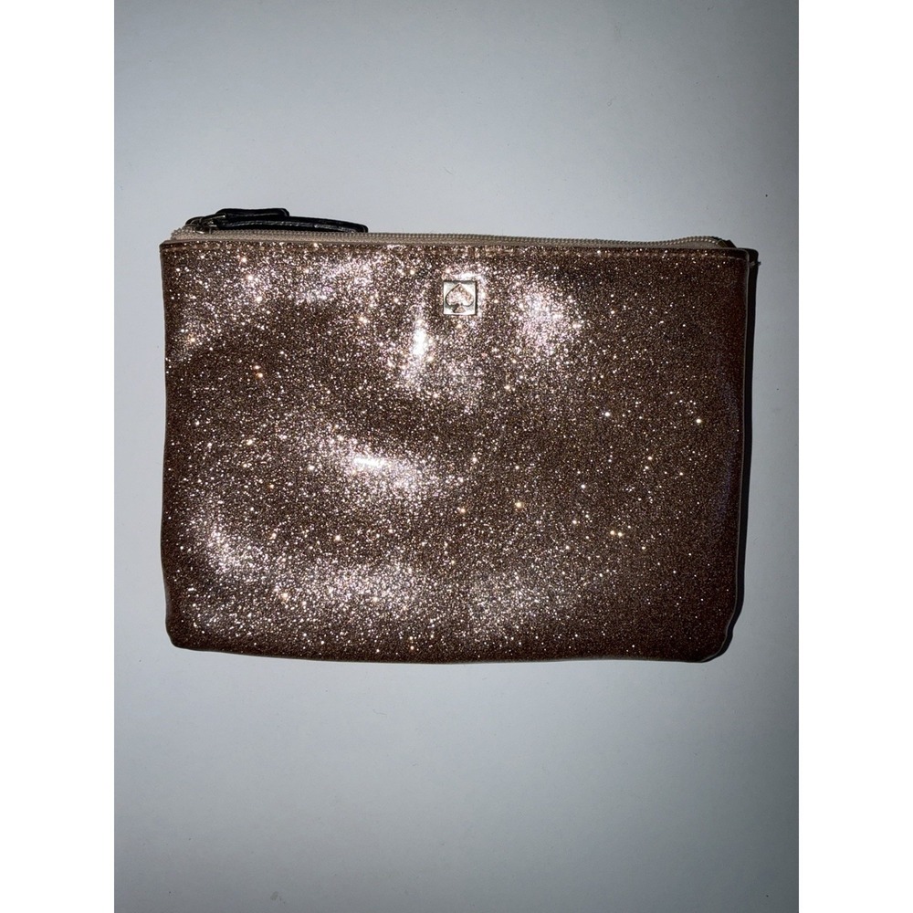 Kate Spade‎ Rose Gold Mavis Street Bethann Sparkle Wristlet Z